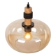 ILONA - Lampa wisząca - Ø 30 cm - 1xE27 - Amber 45408/30/62 Lucide